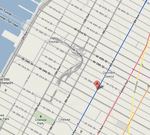 map of new location